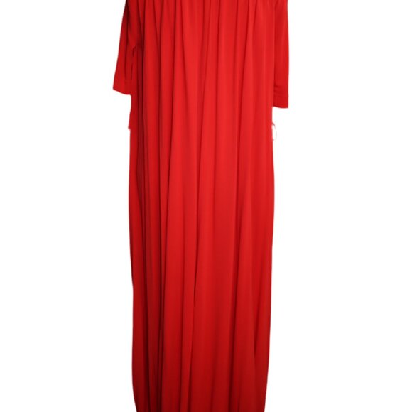 Pre-Owned Red Burberry Long Dress - Picture 2 of 2